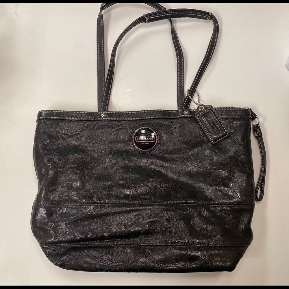 Black Coach Purse 
